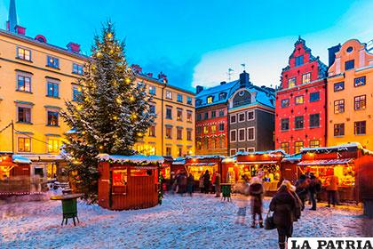 Estocolmo adornada en Navidad /CDN.TRAVELER.ES