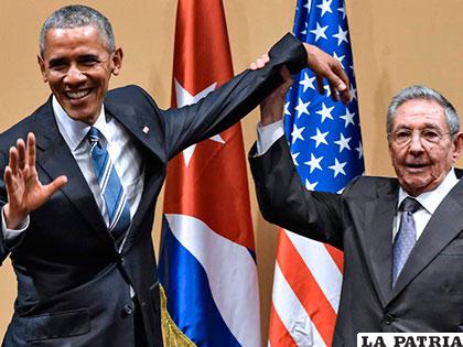 Obama y Raúl Castro firmaron el fin del embargo a Cuba /ELHERALDO.HN