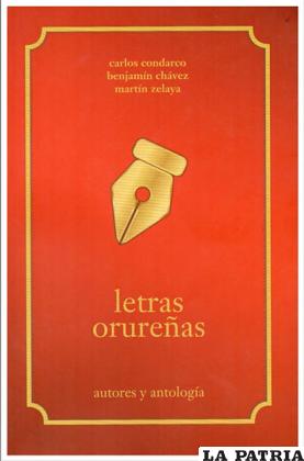 Obra de tres reconocidos escritores orureños