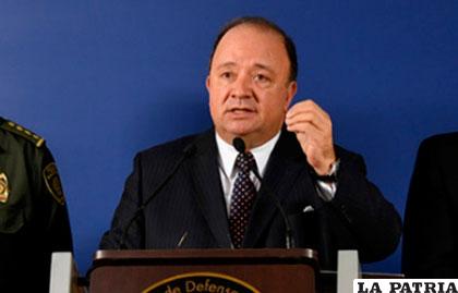 Luis Carlos Villegas, ministro de defensa de Colombia