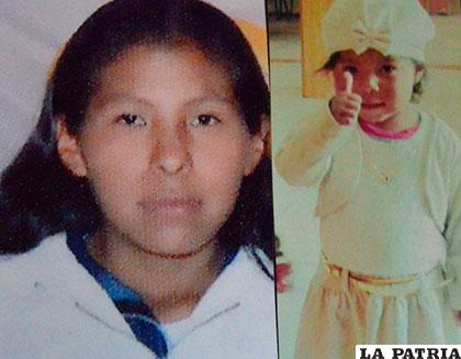 Noemí Ticona y su hija