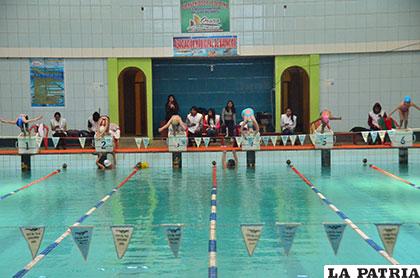 Buena cantidad de nadadores participaron del campeonato Infantil