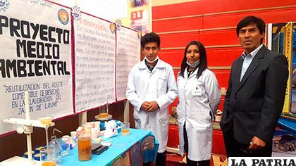 Buena iniciativa ecológica de los estudiantes de la Facultad Técnica