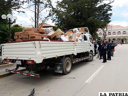 Ayer se realizó la tercera destrucción de productos