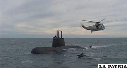 Por diferentes medios prosigue la búsqueda del submarino Ara San Juan