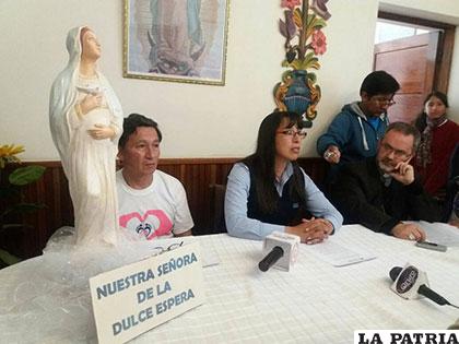 Representantes de defensores del derecho a la vida esperan ser escuchados por las autoridades