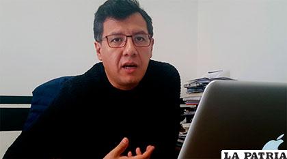 Marco Antonio Gandarillas, director ejecutivo del Cedib
