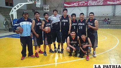 Litoral venció a Vifil en el básquetbol de Primera de Ascenso