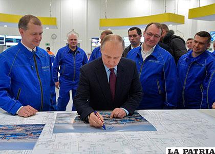 El presidente ruso, Vladímir Putin