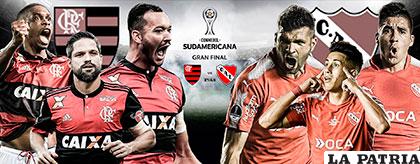Flamengo e Independiente los dos mejores de la Copa Sudamericana 2017, definen el título esta noche
