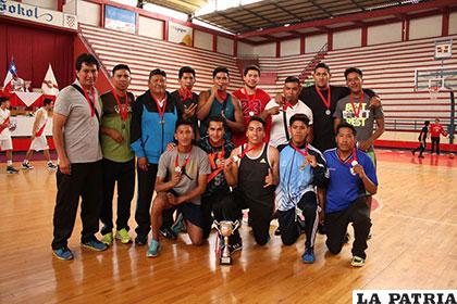 El equipo de Atlético Nacional que participó en el cuadrangular