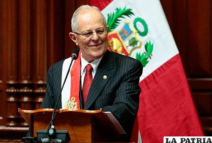 Pedro Pablo Kuczynski, presidente de Perú