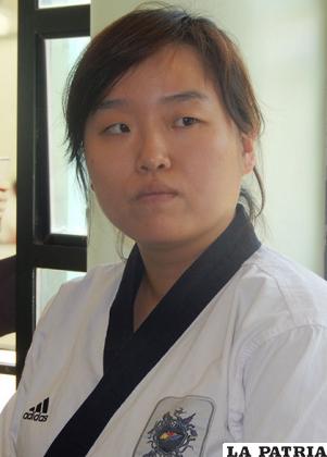 La maestra Jinju Kim