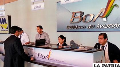 Boliviana de Aviación BOA no puede cambiar el nombre de los pasajeros a última hora /ANF