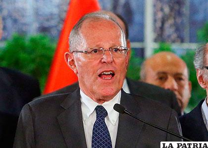 La mayoría del parlamento es de oposición por lo que la suspensión de Pablo Kuczynski (foto) es casi un hecho
