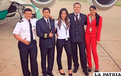 La tripulación que viajaba en el avión que se estrelló en Colombia