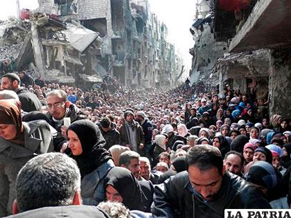 En Siria la violencia hizo mella de su gente y de sus edificaciones