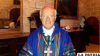 Monseñor Eugenio Scarpellini, Obispo de El Alto