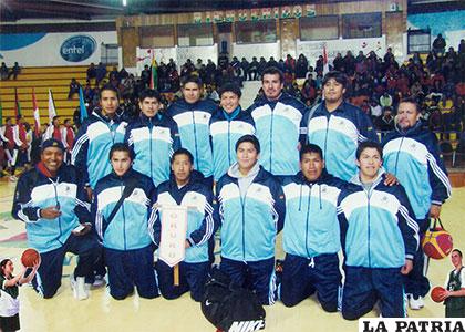 La selección de Oruro en el nacional 