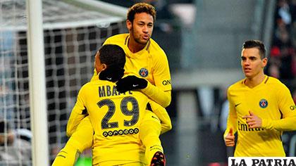 El PSG golea de visita al Rennes (1-4) de la mano de Neymar
