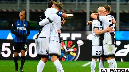 El Inter de Milan cayó de local ante el Udinese (1-3)