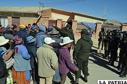 Los vecinos también fueron parte del conflicto