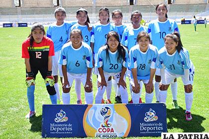 El equipo femenino que representa a Oruro, no conoce de derrotas