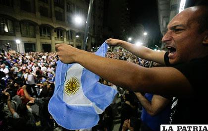 La manifestación dejó casi 200 heridos y decenas de detenidos