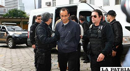 Marcelo Odebrecht, ex presidente de la constructora Odebrecht, está acusado de corrupción y lavado