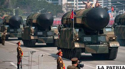 Constantes demostraciones de armamento efectúa Corea del Norte /elcomercio.com