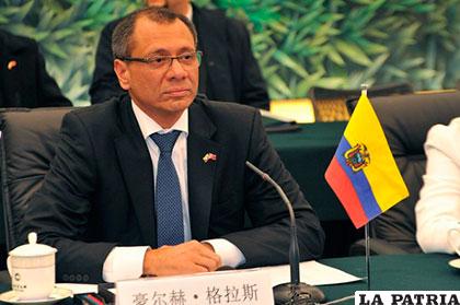 Jorge Glas, vicepresidente de Ecuador /larepublica.ec