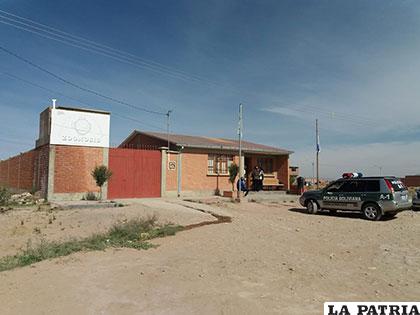 Exteriores del Centro Municipal de Zoonosis Oruro