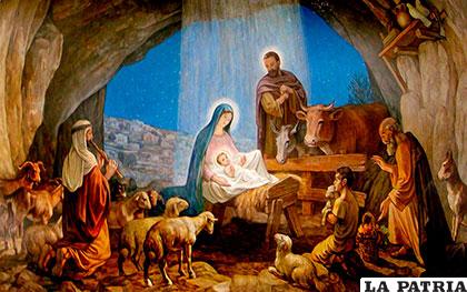 Navidad, su nombre lo indica, evoca el nacimiento de Jesucristo