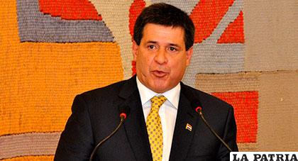 Horacio Cartes, presidente paraguayo /sputniknews.com