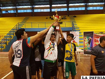Oruro se consagró campeón en la categoría Mayores