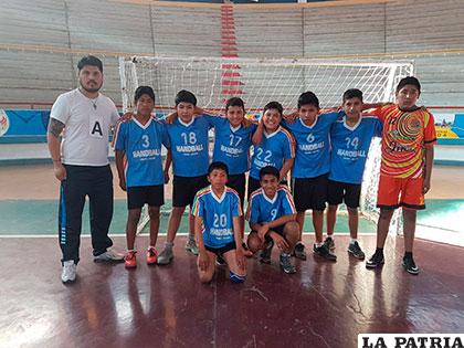La selección de Oruro que logró el subcampeonato en la Sub-14
