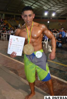 Mauricio Leaño fue primero en Muscular Men´s Physique en el nacional ?lite
