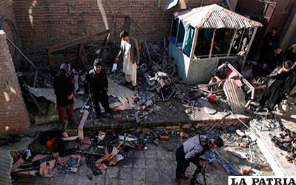 Desoladora imagen del atentando en Kabul /expansion.uecdn.esn