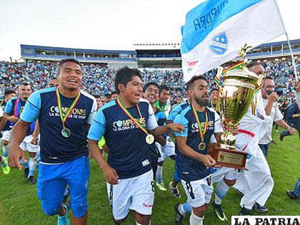 Aurora se consagró campeón de la Copa Simón Bolívar en mayo /APG