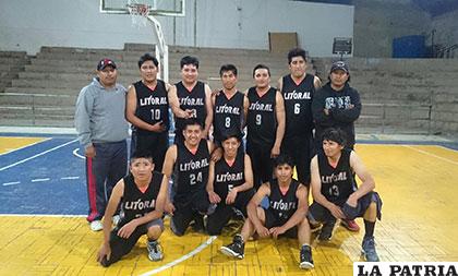 El plantel de Litoral que venció a Anglo Americano
