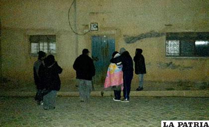 La casa en Caracollo donde ocurrió el asesinato de la pequeña criatura