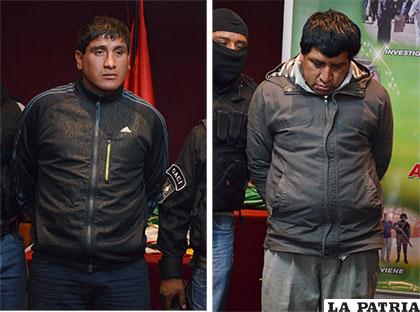 Los antisociales, José Luis Mesco Quispe y Héctor Quenta Rodríguez