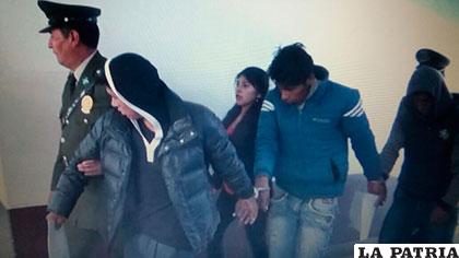 Los imputados son llevados rumbo al penal de San Pedro
