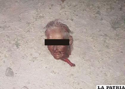 La cabeza de la anciana fue arrancada en el atropello