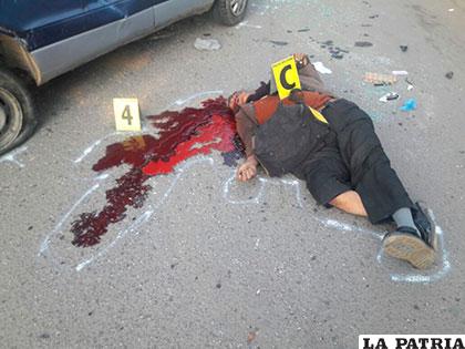 Un hombre murió recientemente en un accidente vial ocurrido en la ciudad