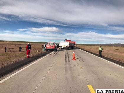 La carretera Oruro - Pisiga fue escenario de una gran cantidad de siniestros fatales