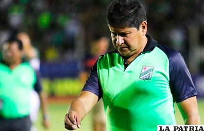 Eduardo Villegas, el torneo pasado dirigió a Oriente Petrolero /APG