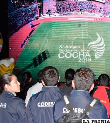 Existe mucha expectativa por los Juegos Suramericanos Cochabamba 2018