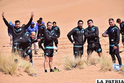 Los jugadores mentalizados y optimistas para afrontar lo que resta del torneo / REYNALDO BELLOTA LA PATRIA