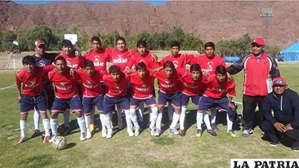 El representativo de Independiente de Challapata jugará ante San José / CORTESÍA CLUB INDEPENDIENTE